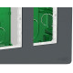 Встановлювальна коробка Schneider Electric NU173454 Unica System+ 3х2 (антрацит)