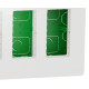 Встановлювальна коробка Schneider Electric NU174418 Unica System+ 4х2 (білий)