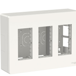 Накладна коробка Schneider Electric NU123418 Unica System+ 3х2 (білий)