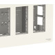 Накладна коробка Schneider Electric NU124418 Unica System+ 4х2 (білий)