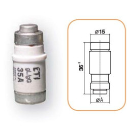 Запобіжник ETI 002212003 D0 2 gL/gG 35A 400V