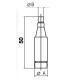 Запобіжник ETI 002311402 DI gG 4A/500V
