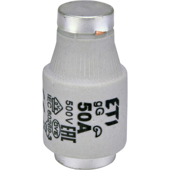 Запобіжник ETI 002313402 D III gG 50A/500V