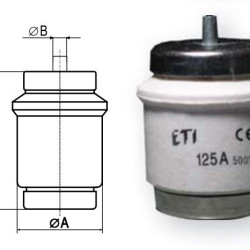 Запобіжник ETI 002315402 DV gG 160A/500V