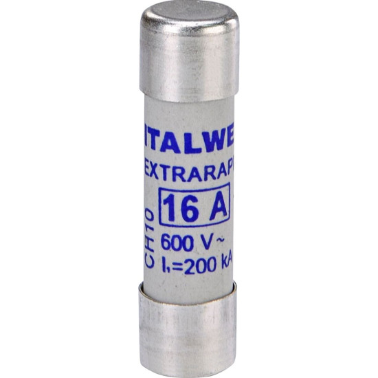 Запобіжник ETI 002625009 CH10UQ/16A/600V aR (200 kA)