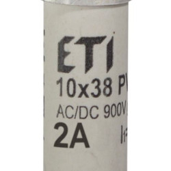 Запобіжник ETI 002625027 CH 10x38 gR-PV 2A 900V (50kA)