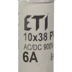 Запобіжник ETI 002625029 CH 10x38 gR-PV 6A 900V (50kA)