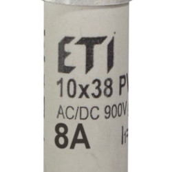 Запобіжник ETI 002625030 CH 10x38 gR-PV 8A 900V (50kA)
