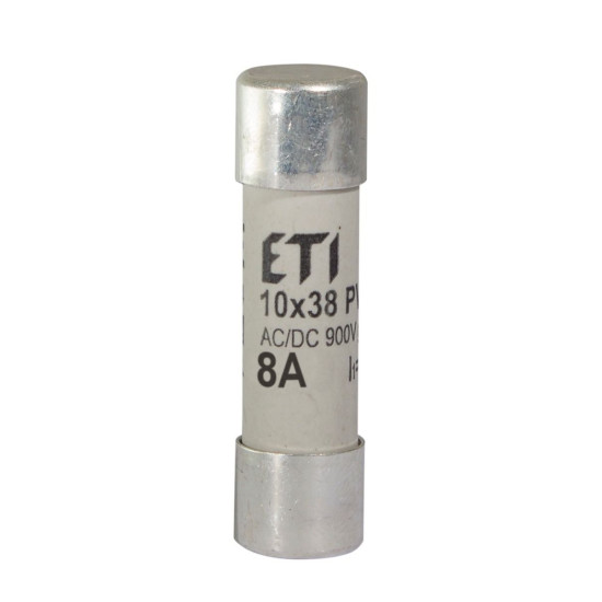 Запобіжник ETI 002625030 CH 10x38 gR-PV 8A 900V (50kA)