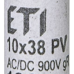 Запобіжник ETI 002625032 CH 10x38 gR-PV 12A 900V (50kA)
