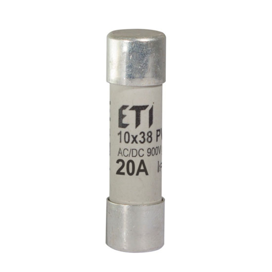 Запобіжник ETI 002625034 CH 10x38 gR-PV 20A 900V (50kA)