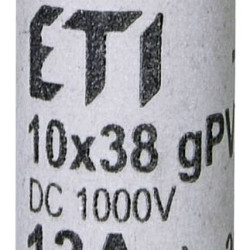 Запобіжник ETI 002625078 CH 10x38 gPV 13A 1000V (30kA)
