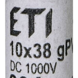 Запобіжник ETI 002625085 CH 10x38 gPV 20A 1000V (30kA)