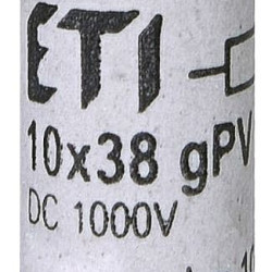 Запобіжник ETI 002625104 CH 10x38 gPV 8A 1000V (10kA) UL