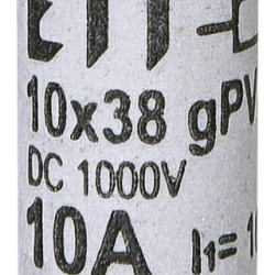 Запобіжник ETI 002625105 CH 10x38 gPV 10A 1000V (10kA) UL