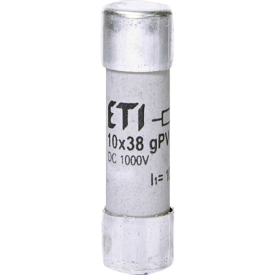 Запобіжник ETI 002625110 CH 10x38 gPV 7A 1000V (10kA) UL