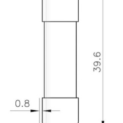 Запобіжник ETI 002625117 CH SU 10x38 gPV 6A 1000V (30kA)