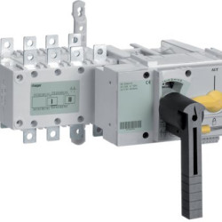 Корпусний перемикач Hager HIB412M з мотоприводом I-0-II 4P 125А