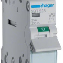 Вимикач навантаження Hager SBT225 2P 25А/230В з індикацією при включенні