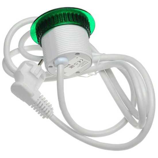 Розетковий блок Schneider Electric INS44000 1x(2К+З) (білий), що вбудовується в стіл.