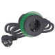 Розетковий блок Schneider Electric INS44001, що вбудовується в стіл, 1х(2К+З) (антрацит)