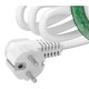 Розетковий блок Schneider Electric INS44004 (2К+З)+USB тип А (білий), що вбудовується в стіл.