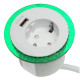 Розетковий блок Schneider Electric INS44004 (2К+З)+USB тип А (білий), що вбудовується в стіл.