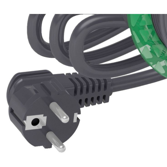 Розетковий блок Schneider Electric INS44005 (2К+З)+USB тип А (антрацит), що вбудовується в стіл.