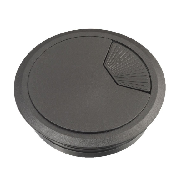 Кабельний громмет Schneider Electric INS61212 D80мм (чорний) 2шт