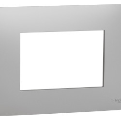 Рамка Schneider Electric NU210330 3М (алюміній)