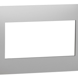 Рамка Schneider Electric NU210430 4М (алюміній)