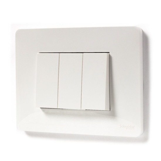 Рамка Schneider Electric NU210318 3М (біла)