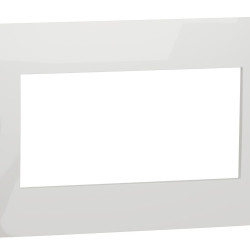 Рамка Schneider Electric NU210418 4М (біла)