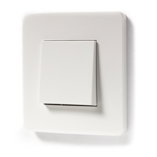 Однопостова рамка Schneider Electric NU280218 (білий/білий)