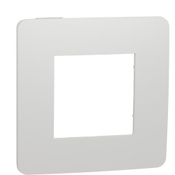 Однопостова рамка Schneider Electric NU280218 (білий/білий)