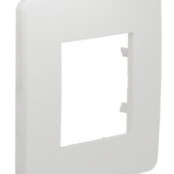 Однопостова рамка Schneider Electric NU280218 (білий/білий)