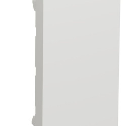 Заглушка Schneider Electric NU986518 для розетки 1М (біла)