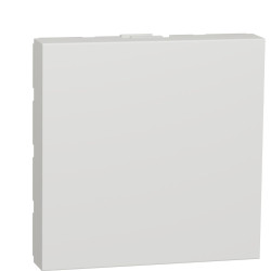 Заглушка Schneider Electric NU986618 для розетки 45х45 (біла)