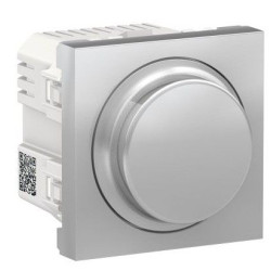 Універсальний поворотний світлорегулятор Schneider Electric NU351430 для LED ламп (алюміній)