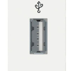 Розетка USB Schneider Electric NU342918 для передачі даних 1М (білий)