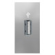 Розетка USB Schneider Electric NU342930 для передачі даних 1М (алюміній)