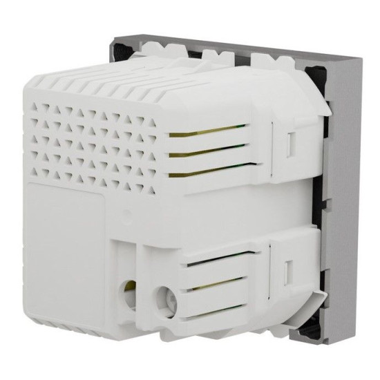 Подвійна USB розетка Schneider Electric NU341830 2.1А 2М (алюміній)