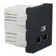 Подвійна USB розетка Schneider Electric NU341854 2.1А 2М (антрацит)