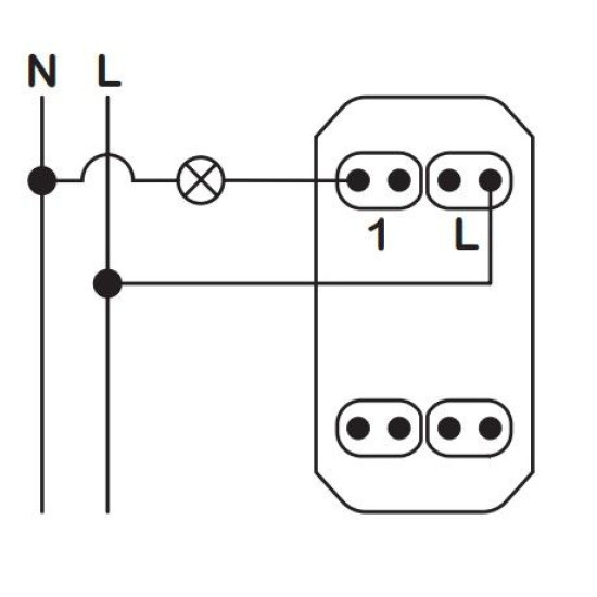 Одноклавішний вимикач Schneider Electric NU310118 (схема 1) 10А 1М (білий)