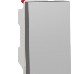 Одноклавішний вимикач Schneider Electric NU310130 (схема 1) 10А 1М (алюміній)