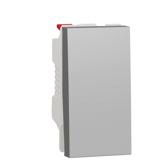 Одноклавішний вимикач Schneider Electric NU310130 (схема 1) 10А 1М (алюміній)