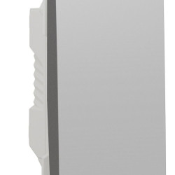 Одноклавішний перемикач Schneider Electric NU310330 (схема 6) 10А 1М (алюміній)