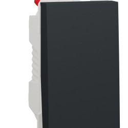 Одноклавішний перемикач Schneider Electric NU310354 (схема 6) 10А 1М (антрацит)