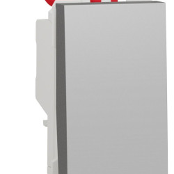 Одноклавішний перехресний перемикач Schneider Electric NU310530 (схема 7) 10А 1М (алюміній)
