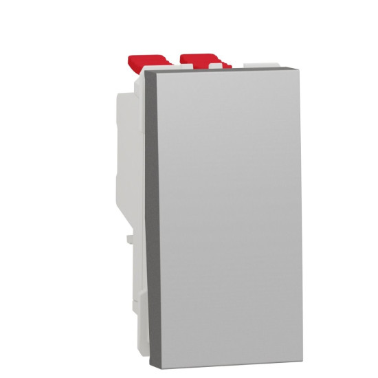 Одноклавішний перехресний перемикач Schneider Electric NU310530 (схема 7) 10А 1М (алюміній)